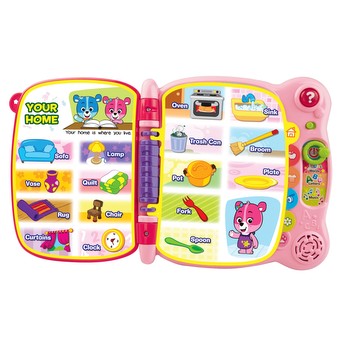 Touch & Teach Word Book Pink | Preschool Learning Toy | VTechkids.com